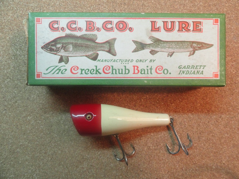 Vintage Lures - 'Deluxe Wag Tail Chub' by Creek Chub Bait Co