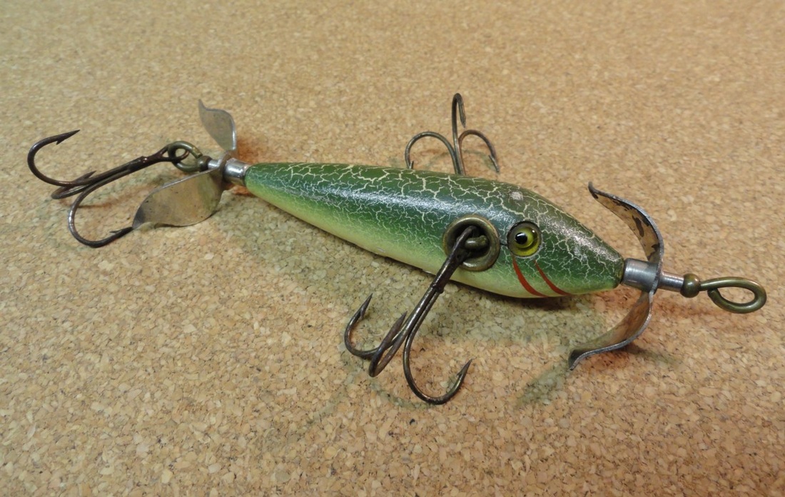 Antique Fishing Lures - Major Lure Companies - Old Lures and Reels -  Randy's Antique Fishing Lures